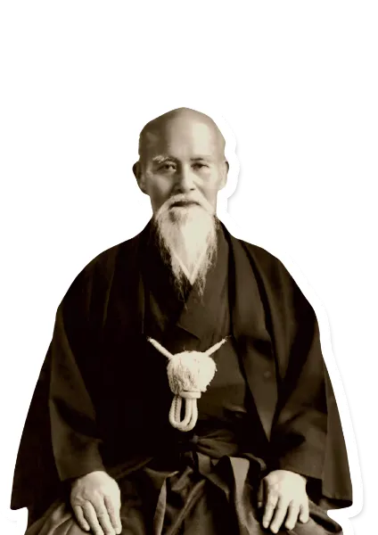 Photo de Morihei Ueshiba.