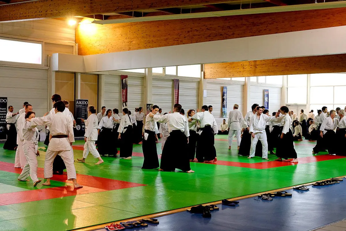 Photo d'un stage d'aikido